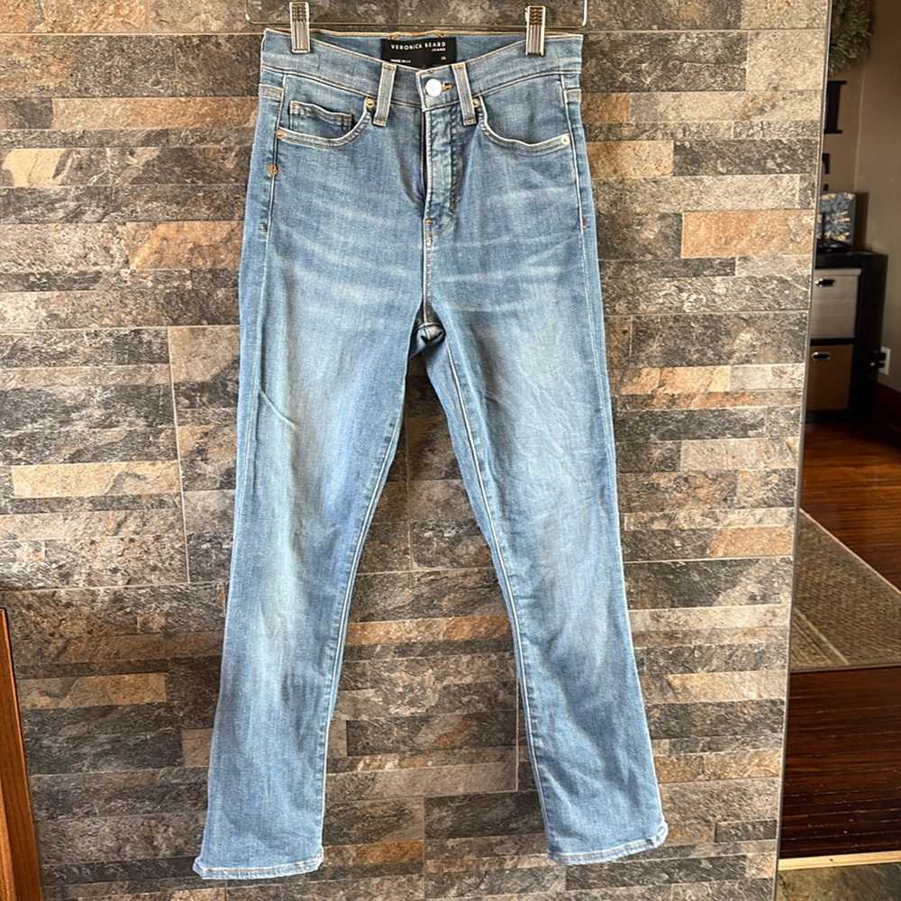 Veronica Beard Carly Kick Flare High Rise Jeans - Size 25